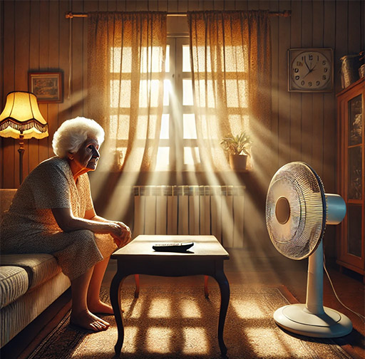 Ecoute-et-compagnie - Isolement des personnes âgées en été