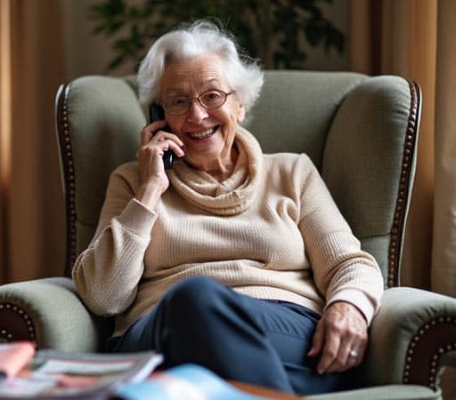 Ecoute et Compagnie - Téléphone personne âgée