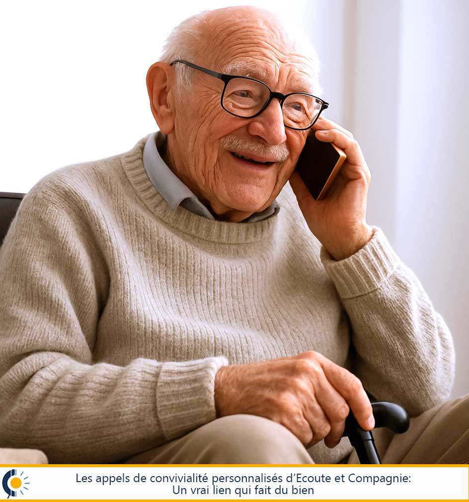 Pourquoi les appels de convivialité sont bénéfiques pour les personnes âgées ?